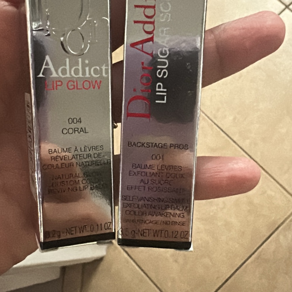 Dior Pink Lip Balm & Gloss